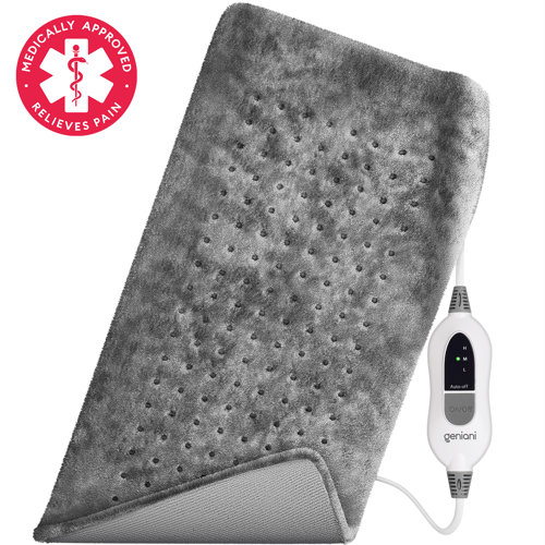GENIANI XL Heating Pad for Back Pain & Cramps Relief, Auto Shut Off